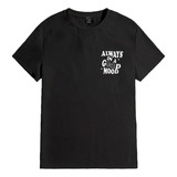 Camiseta Animada Always In A Good Mood Estilosa Estilo Roupa