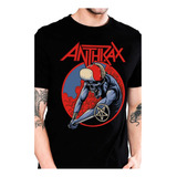 Camiseta Anthrax Pentagram Oficial Consulado