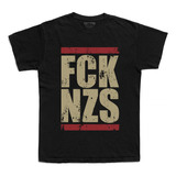 Camiseta Aoextremo Fck Nzs Camisa Antifa