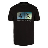 Camiseta Armani Exchange Logo Multicolor Original