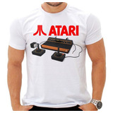 Camiseta Atari Games Camisa Gamer Retrô