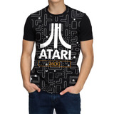 Camiseta Atari Games Jogos Animes Camisa