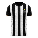 Camiseta Atlético Mineiro Brains Listrada Torcedor