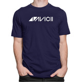 Camiseta Avicii Dj Musica Eletrônica House Simbolo Logo