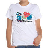 Camiseta Baby Look Eu Amo Guatemala