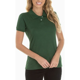 Camiseta Baby Look Feminina Verde Militar Manga Curta 