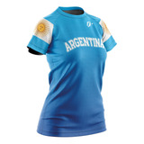 Camiseta Baby Look Filtro Uv Argentina