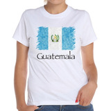 Camiseta Baby Look Guatemala Bandeira País