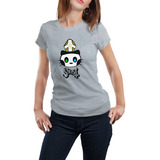 Camiseta Babylook Banda Ghost Hello Kitty