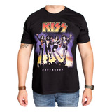 Camiseta Banda Kiss - Destroyer -