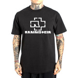 Camiseta Banda Ramistein 100% Algodão