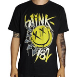 Camiseta Banda Rock Blink 182 Masculina