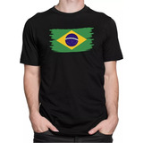 Camiseta Bandeira Do Brasil Camisa Copa Do Mundo Futebol