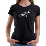 Camiseta Baquetas Baby Look Feminina Drum Baterista Presente