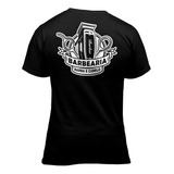 Camiseta Barbearia Barber Shop Uniforme 100%