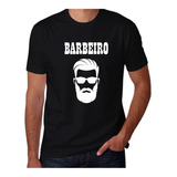 Camiseta Barbearia Uniforme Barber Shop Profissional