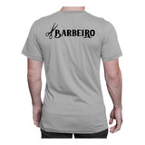 Camiseta Barbeiro Camisa Salão Cabelereiro Barber Poliéster
