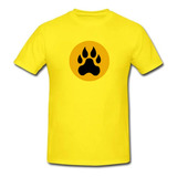 Camiseta Basica Amarela Tigre /