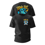 Camiseta Basica Blink 182 Banda Rock Metal  Show World Tour