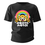 Camiseta Basica Death Metal Arco Iris