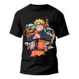 Camiseta Básica Infantil Naruto Anime T-shirt