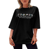 Camiseta Basica Jobros Jonas Brothers Banda Teen Vintage