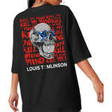 Camiseta Basica Louis Tomlinson Skull Smile