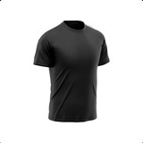 Camiseta Básica Masculina Dry Fit Lisa Tradicional