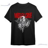 Camiseta Basica Motley Crue Dr. Fellgood Banda Metal
