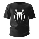 Camiseta Basica Unissex Logo Homem Aranha