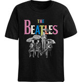 Camiseta Basica Unissex The Beatles Rock