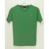 Camiseta Básica Verde Ralph Lauren -