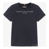 Camiseta Bebê Logo Clássico- Tommy Hilfiger - Marinho