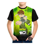 Camiseta Ben 10 Masculina Desenho Omniverse Infantil Blusa