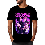 Camiseta Blusa Black Pink Jisoo Jennie