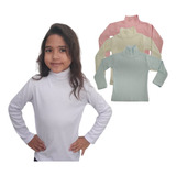 Camiseta Blusa Cacharrel Kit C/3 Infantil Bebê Ribana 1 Ao 4