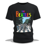 Camiseta Blusa Infantil Banda Beatles Kids