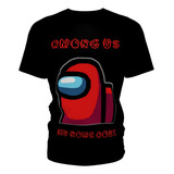 Camiseta Blusa Infantil Do Among Us Impostor Sword