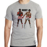 Camiseta Blusa Infantil Rocky Balboa Bonecos