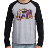 Camiseta Blusa Manga Longa Adventure Time