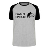 Camiseta Blusa Plus Size Cavalo Crioulo