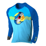 Camiseta Blusa Proteção Solar Uv Infantil - 6 Anos - Prolife