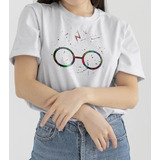 Camiseta Blusa Unissex Harry Potter Oculos