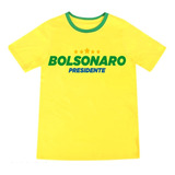 Camiseta Bolsonaro Blusa Mito Camisa Presidente Amarelo