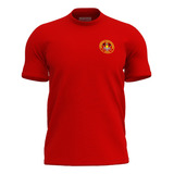 Camiseta Bombeiro Civil Profissional Vermelha Padrão