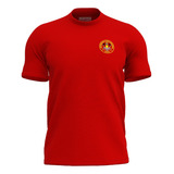 Camiseta Bombeiro Civil Vermelha Azul Branca Preta Mescla
