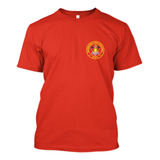 Camiseta Bombeiro Civil Vermelha Uniforme Profissão