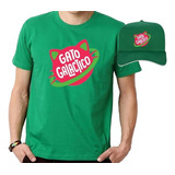 Camiseta + Boné Gato Galático - Pronta Entrega!