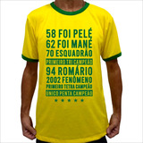 Camiseta Brasil Na Copa Do Mundo