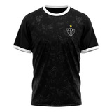 Camiseta Braziline Building Atlético Mineiro Masculino - Pre